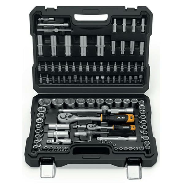 JCB NØGLE SÆT 108 dele 1/2" 1/4"