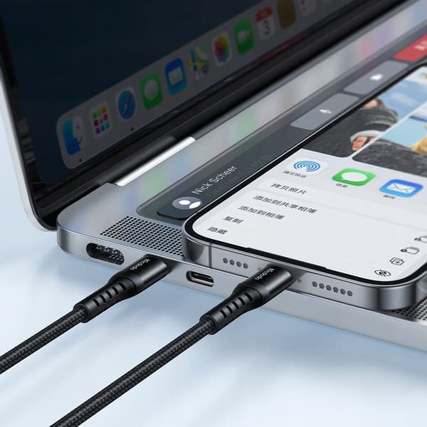 MCDODO OPLADEKABEL USB-C LYNHURTIG OPLADNING TIL IPHONE 13 14 1M