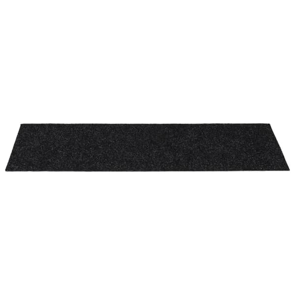 vidaXL selvklæbende trappetrin, 15 stk., 60x25 cm, sort