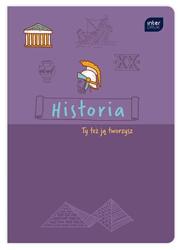 Interdruk Notesbog A5 HYBRID HISTORIE FSC Farverig inspiration til