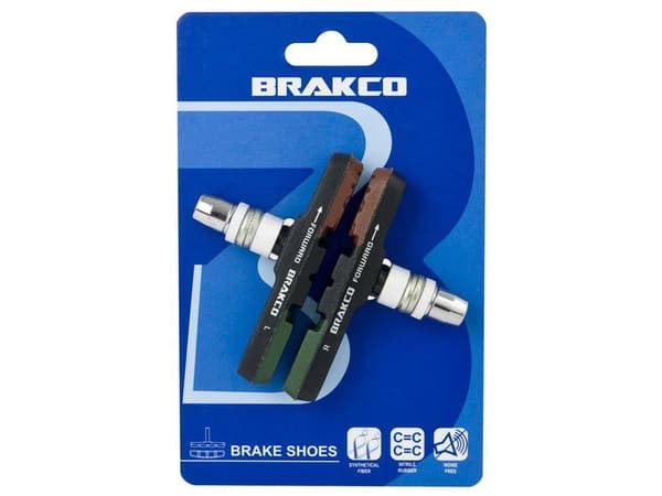 Brakco M-960V V-Brake 3-komponents bromsbelägg