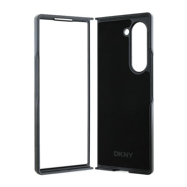 DKNY DKHCZFD6PCPTSSKZ Fold6 F956sort/sort Ternet Mønster Trykte Striber