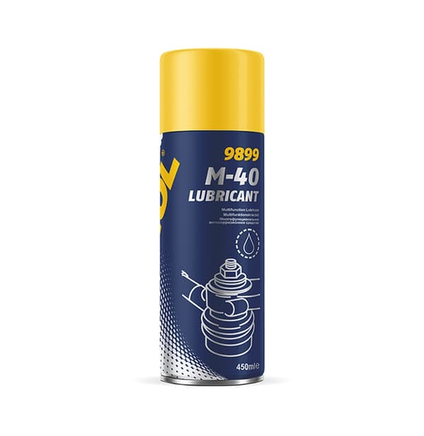 MANNOL MULTI FUNKTION M-40 450ML - SMØREMIDDEL, PENETRANT SPRAY (9899) (24)