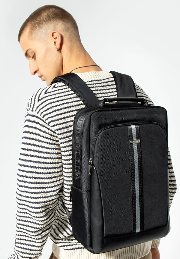 Wittchen Herr Multifunktionell Herr Flygplans Ryggsäck Svart Polyester