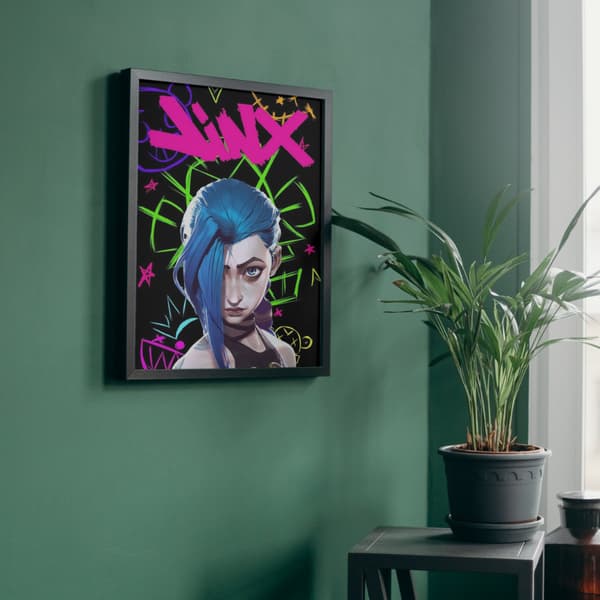 MALERI EFTER TAL Billeder til maleri Arcane Jinx Portræt 40x50 cm