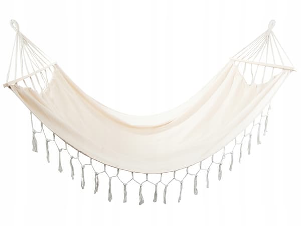 Hängmatta Beige 200X150 Trä (20)