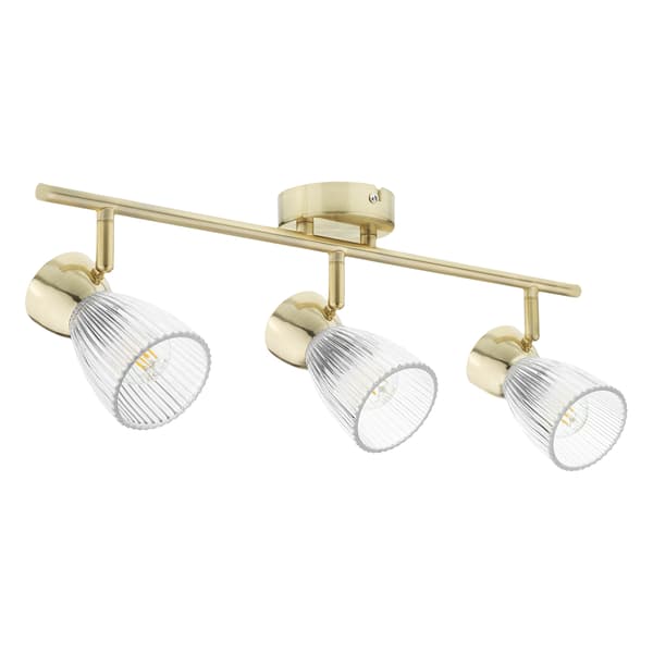 STRÅDLAMPA BEST 3 E14 GULD MILAGRO ML9976