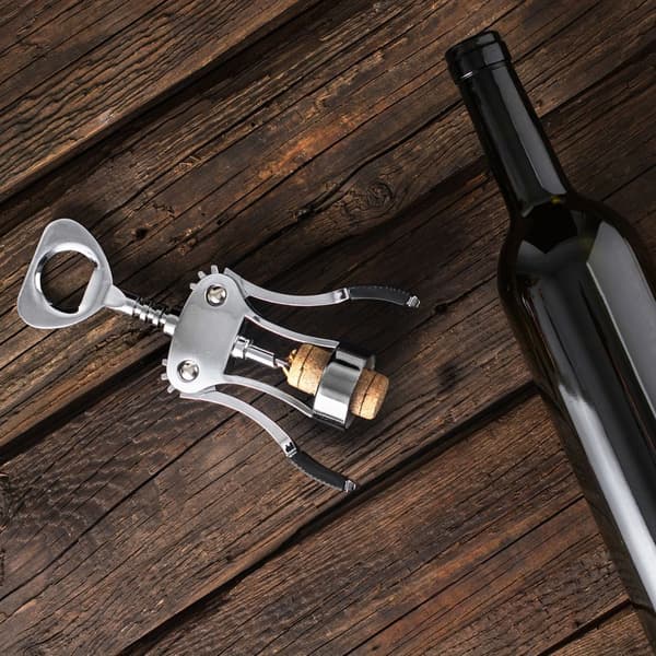 Proptrækker til vin metal 19,5 cm