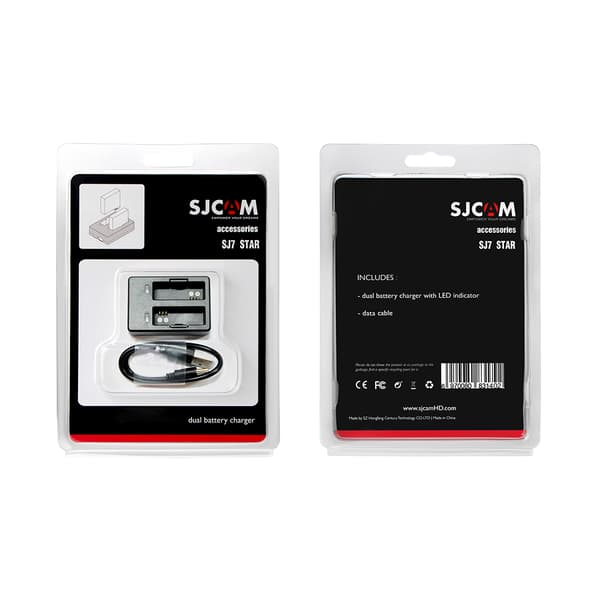 SJCAM S7 STAR DUAL Dubbelladdare Original