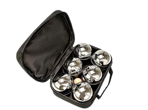 TACTIC Boule/Petanque ulkopeli, 6 palaa nailonkotelossa