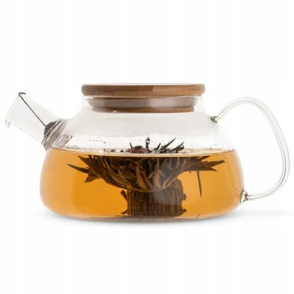 Glas tekande med infuser 750 ml