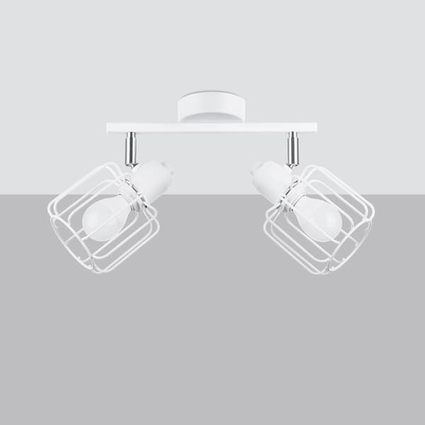 Loftlampe Beluci 2 E14 Hvid Sollux SL.1112