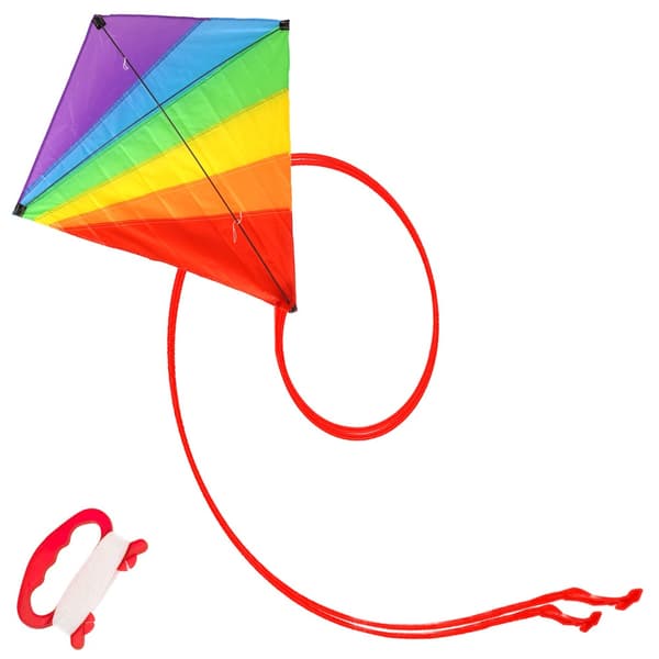 Regnbue drage 87x81 cm