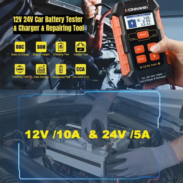 Konnwei KW520 bilakumulatortester
