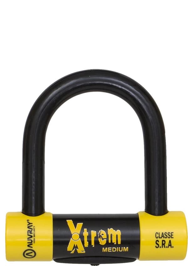 AUVRAY U-LOCK XTREM MEDIUM-spänne - 18 mm stift, 155 mm x 163 mm (SRA-klass)