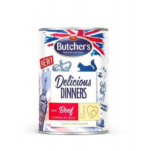 Butcher's Delicious Dinners våtfoder för katter 30 x 400 g