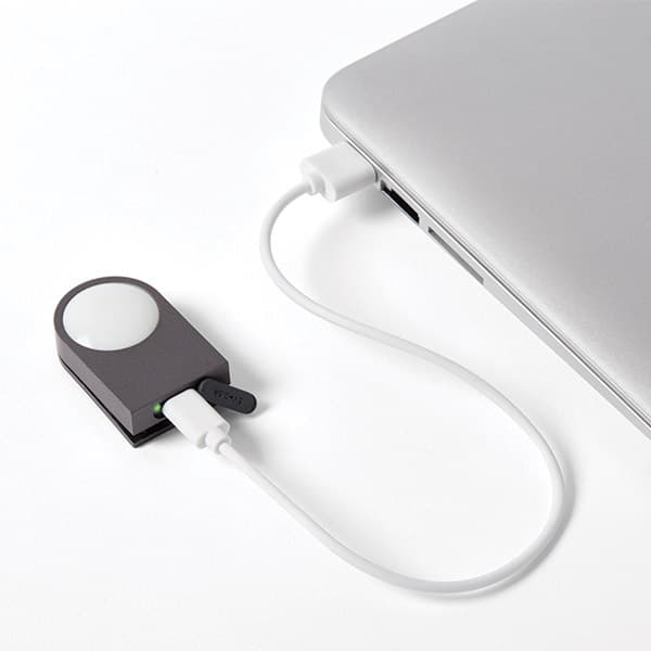 Lexon Lucie LED-klipsi, tummanharmaa/pistooli LL121X