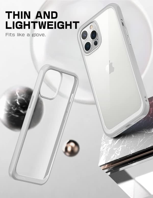 FODRAL TILL APPLE IPHONE 13 PRO TRANSPARENT SKYDDSFODRAL FÖRSTÄRKT