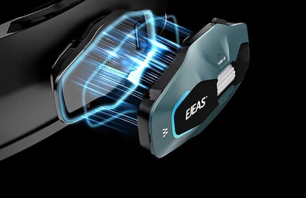 EJEAS X10 MESH 4.0 Motorcykel Intercom + Bluetooth + 5G rækkevidde 1,5 km