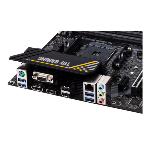 ASUS TUF GAMING A520M-PLUS II moderkort, Micro ATX, AMD A520