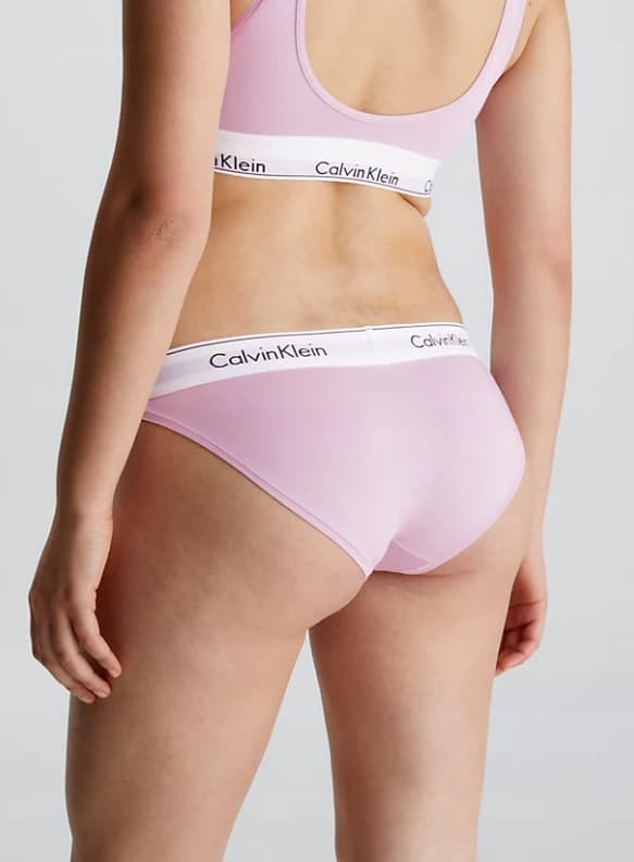 Calvin Klein lyserøde trusser til kvinder S 1AXF4_A* S 1_X TIA