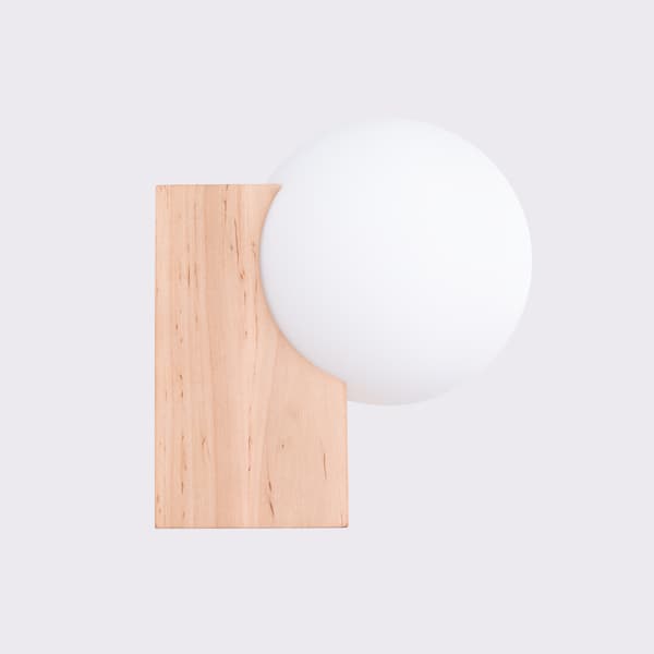 SEINÄVALAISIMEN BULB01 G9 LUONNONPUUTA SOLLUX SL.1682