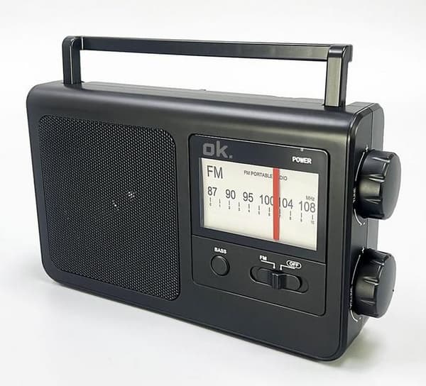 Radio OK. ORF 250 FM Sort