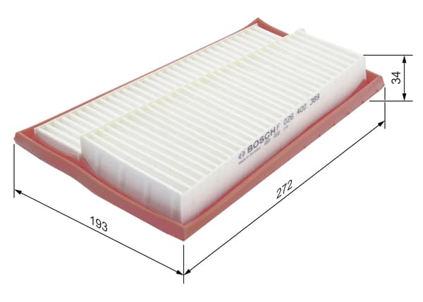 ILMANSUODATIN F026400389 BOSCH