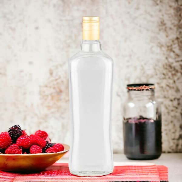 5x DIVA glasflaskor 500 ml GLASFLASKOR FÖR MOONSHINE LIKÖRER VIN 0,5l