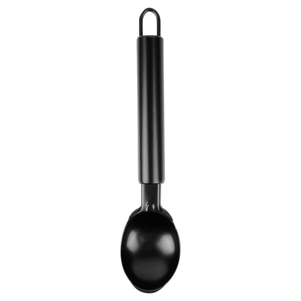 Isbejse i rustfrit stål sort 19 cm