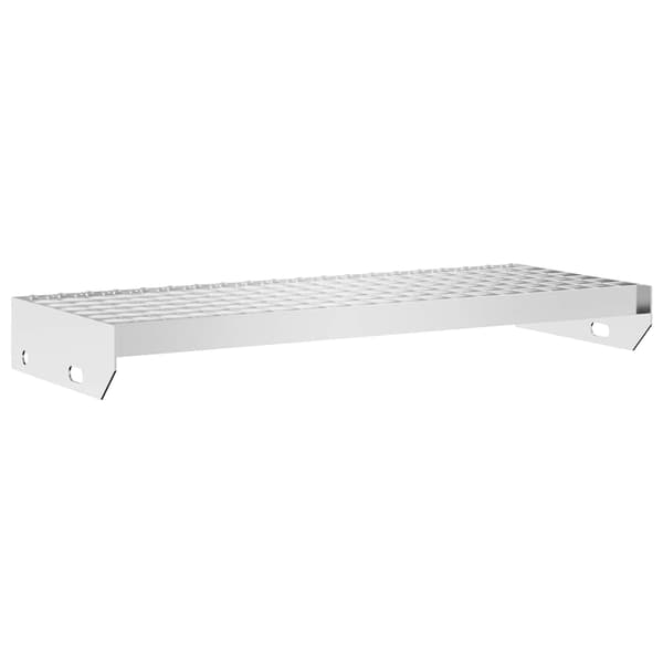 vidaXL trinbræt 60x24x7 cm galvaniseret stål