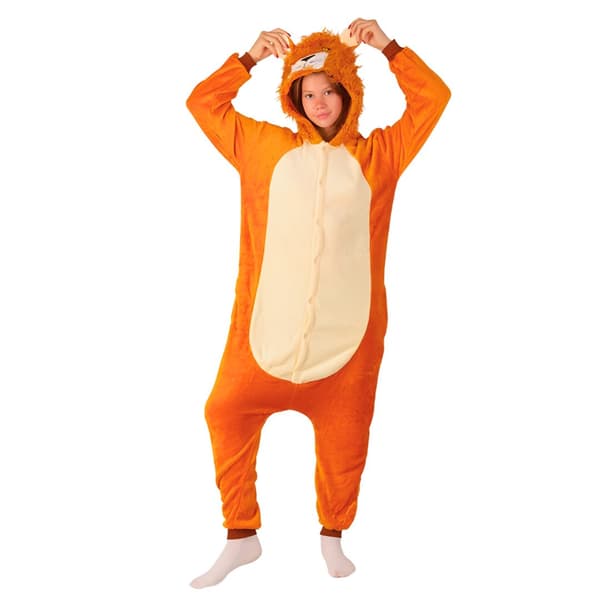 Kigurumi-pyjamas för barn, lejon, 95-105 cm
