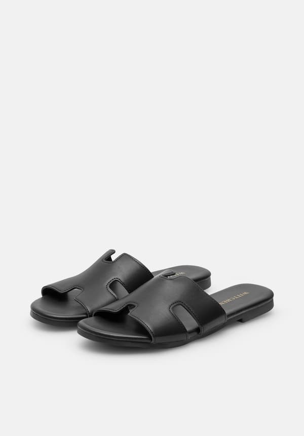 Wittchen naisten flip-flops mustassa ekonahassa