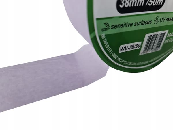 PRÆCISIONSPAPIR WASHI VIOLET TAPE 38 mm/50 m UV-RESISTENT