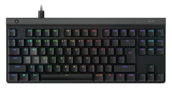 Logitech G515 Rapid TKL mekanisk gamer-tastatur sort