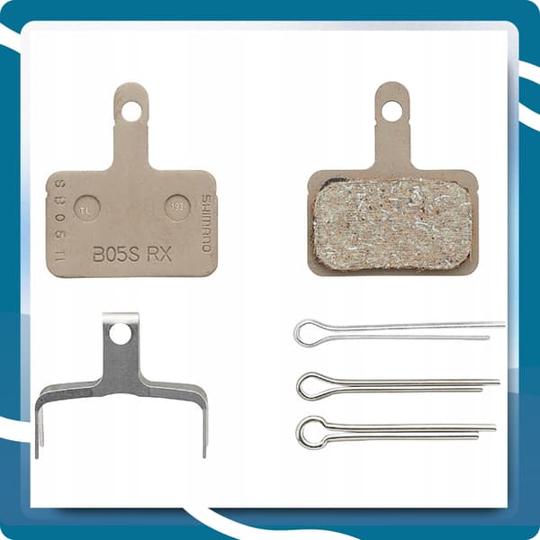 Cykelbromsblock tillbehör robust set 1x Shimano B05S/B03S/B01S