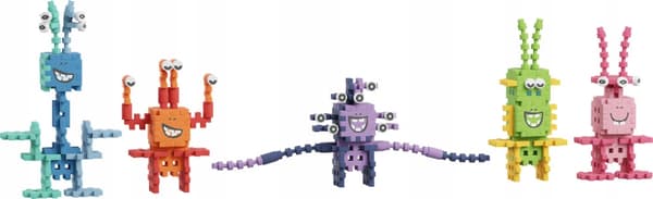 Marioinex klodser WAFFLE mini Kosmo Sjov CRAZY MONSTER ASTRO SQUAD 148EL