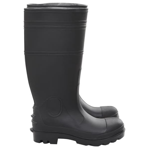 vidaXL gummistøvler, sort, størrelse 39, PVC