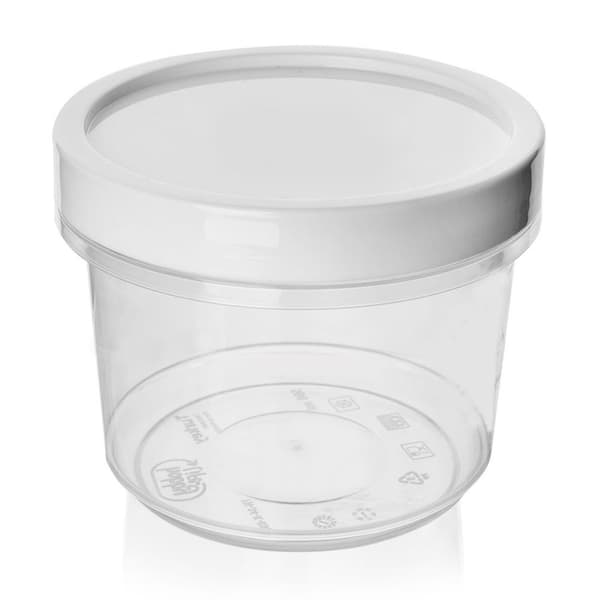 Matbehållare med försegling, skruvlock, för soppa, 560 ml
