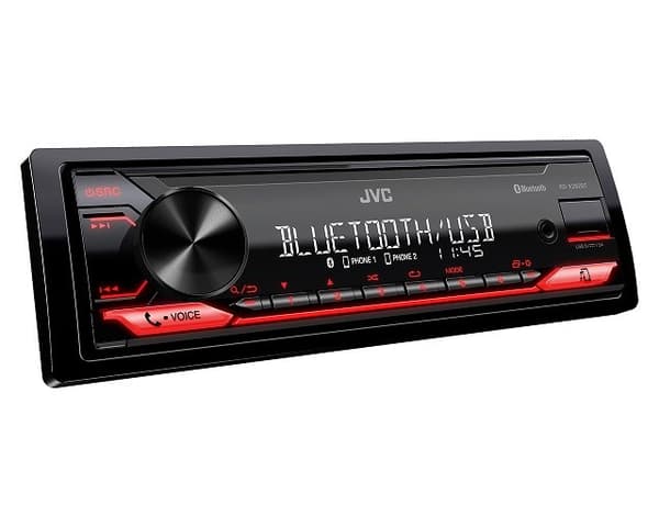JVC KDX-282BT RÖD bilstereo