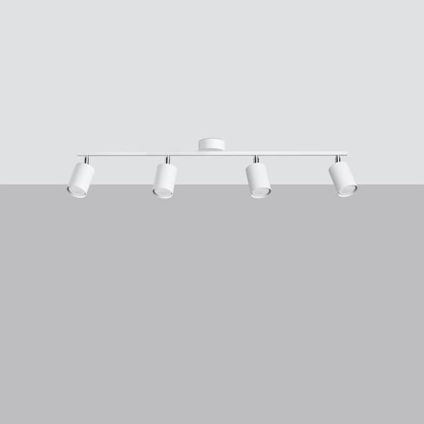 Loftlampe Lemmi 4 GU10 hvid Sollux SL.1227