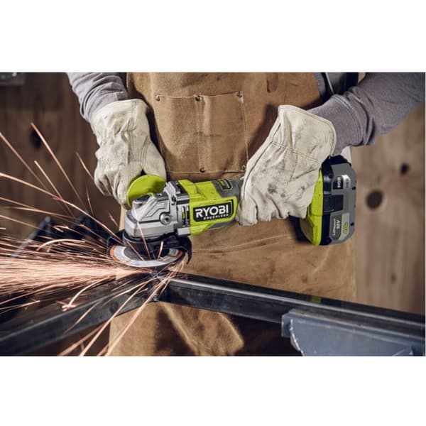 RYOBI Børsteløs vinkelsliber 18V RAG18BL-0