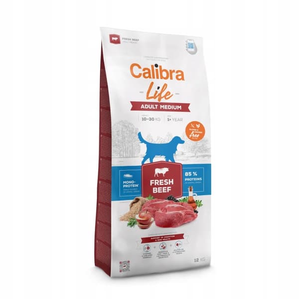 Calibra DOG life vuxen medium 12 kg torrfoder för hundar