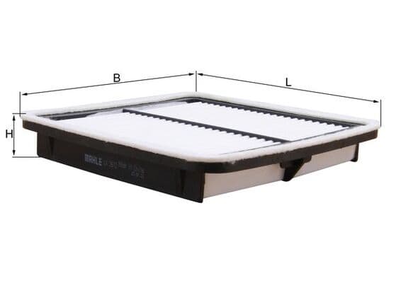 LUFTFILTER LX2672 KNECHT