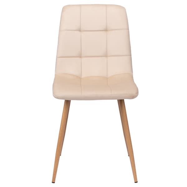 MONTANA VELVET beige fløjlsstol