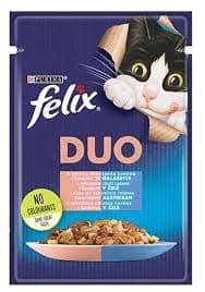 FELIX FANTASTIC DUO KATTEFODER SARDINER LAKS 85 g NESTLÉ