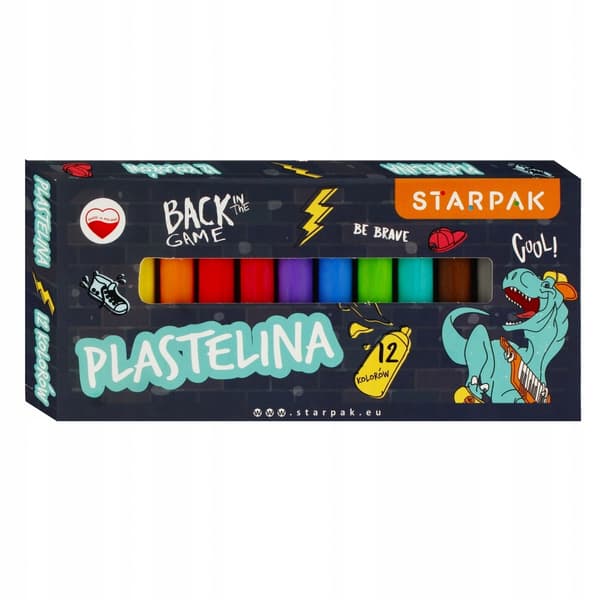Plasticine 12 farver sikker blød plasticine til børn 1 stk.