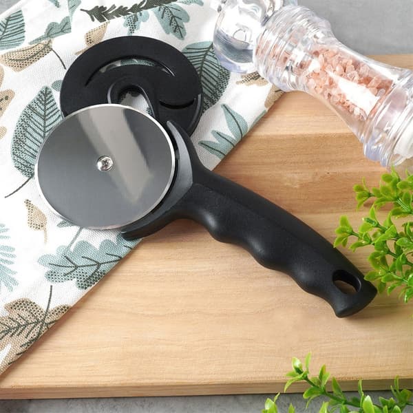 Pizzakniv stål rund 20 cm