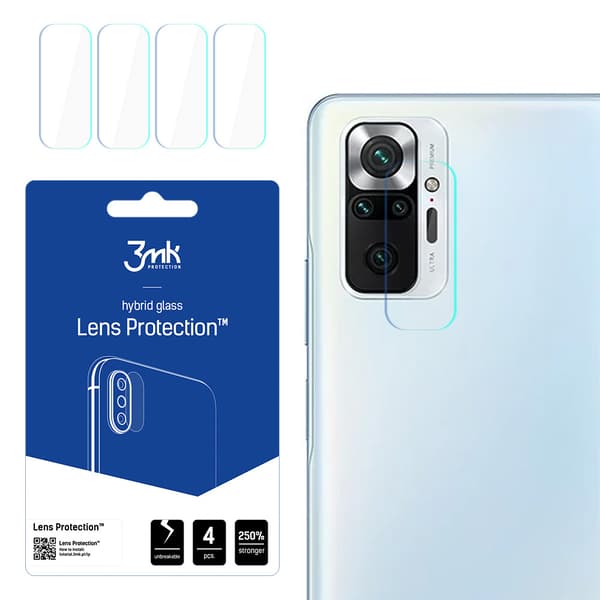Xiaomi Redmi Note 10 Pro - 3mk linsebeskyttelse