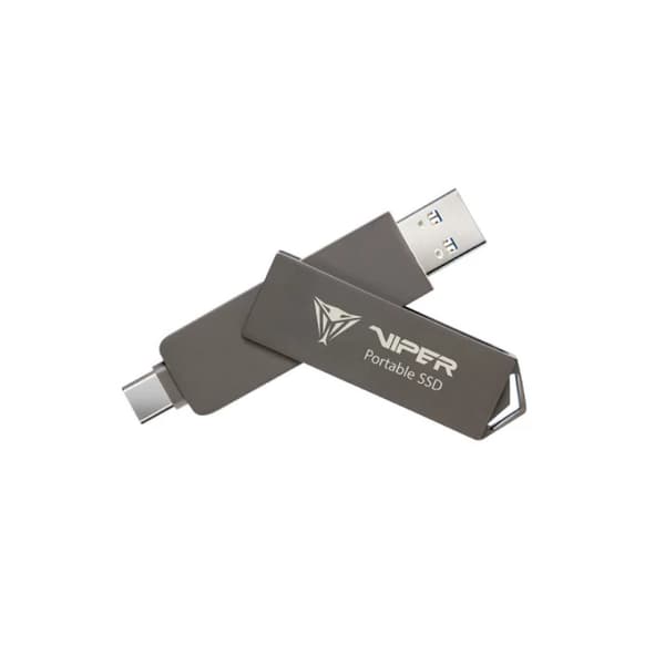 Patriot PVP30 1TB SSD, 1000MB/s, USB 3.2, Sort